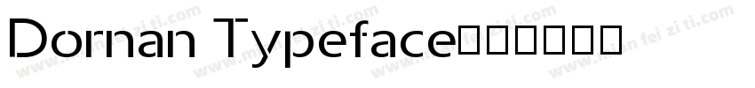 Dornan Typeface字体转换